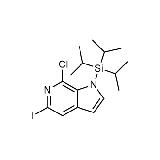 7-Chloro-5-iodo-1-(triisopropylsilyl)-1H-pyrrolo[2,3-c]pyridine|CS-0441943