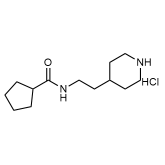 N-(2-(piperidin-4-yl)ethyl)cyclopentanecarboxamide hydrochloride|CS-0442048