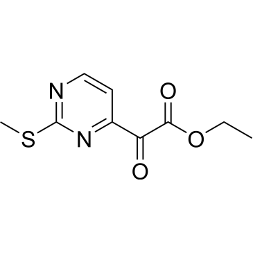 Ethyl 2-(2-(methylthio)pyrimidin-4-yl)-2-oxoacetate|CS-0442467