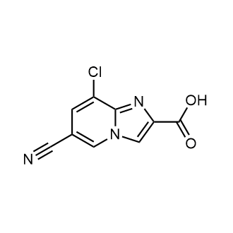 8-Chloro-6-cyanoimidazo[1,2-a]pyridine-2-carboxylic acid|CS-0442659