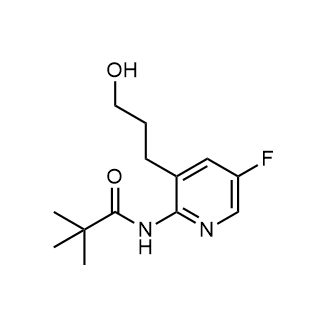N-(5-fluoro-3-(3-hydroxypropyl)pyridin-2-yl)pivalamide|CS-0442758