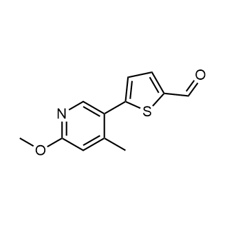 5-(6-Methoxy-4-methylpyridin-3-yl)thiophene-2-carbaldehyde|CS-0442803