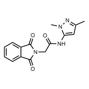 N-(1,3-dimethyl-1H-pyrazol-5-yl)-2-(1,3-dioxoisoindolin-2-yl)acetamide|CS-0442813