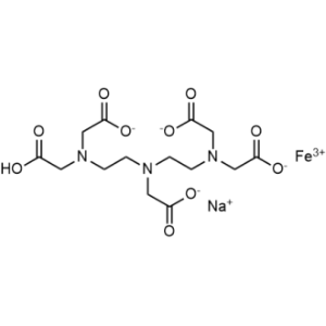 Iron(III) sodium 2,2'-((2-((carboxylatomethyl)(2-((carboxylatomethyl)(carboxymethyl)amino)ethyl)amino)ethyl)azanediyl)diacetate|CS-0442858