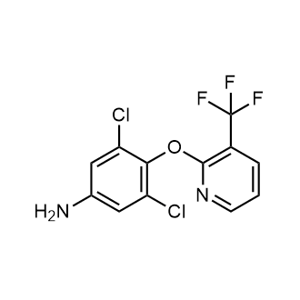 3,5-Dichloro-4-((3-(trifluoromethyl)pyridin-2-yl)oxy)aniline|CS-0442877