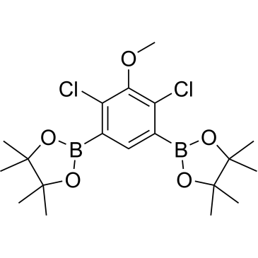 2,2'-(4,6-Dichloro-5-methoxy-1,3-phenylene)bis(4,4,5,5-tetramethyl-1,3,2-dioxaborolane)|CS-0442927