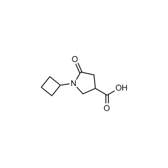 1-Cyclobutyl-5-oxopyrrolidine-3-carboxylic acid|CS-0442958