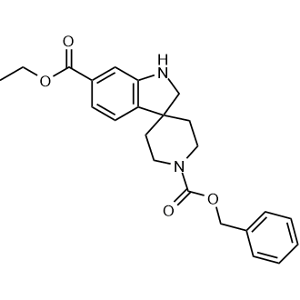 1'-Benzyl 6-ethyl spiro[indoline-3,4'-piperidine]-1',6-dicarboxylate|CS-0442986