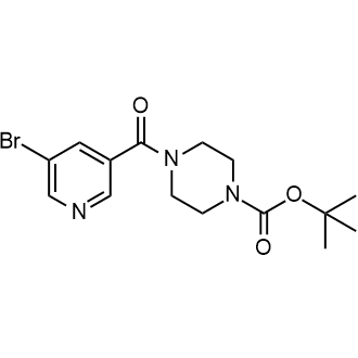 Tert-butyl 4-(5-bromonicotinoyl)piperazine-1-carboxylate|CS-0443025
