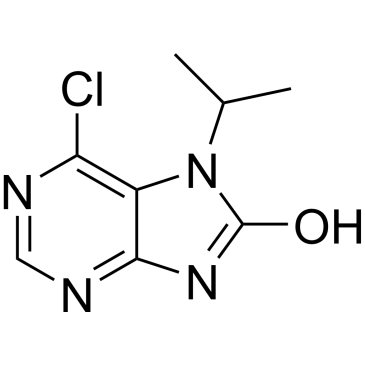 6-Chloro-7-isopropyl-7H-purin-8-ol|CS-0443032