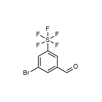 3-Bromo-5-(pentafluoro-lambda6-sulfanyl)benzaldehyde|CS-0443234