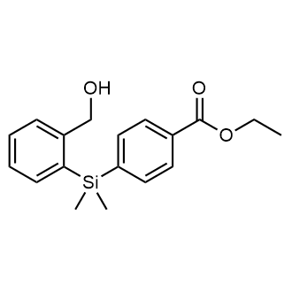 Ethyl 4-((2-(hydroxymethyl)phenyl)dimethylsilyl)benzoate|CS-0443344
