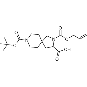 2-((Allyloxy)carbonyl)-8-(tert-butoxycarbonyl)-2,8-diazaspiro[4.5]Decane-3-carboxylic acid|CS-0443365