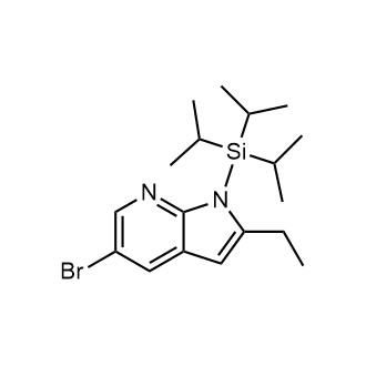 5-Bromo-2-ethyl-1-(triisopropylsilyl)-1H-pyrrolo[2,3-b]pyridine|CS-0443449