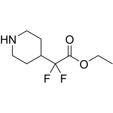 Ethyl 2,2-difluoro-2-(piperidin-4-yl)acetate|CS-0443524