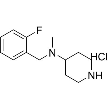 N-(2-fluorobenzyl)-N-methylpiperidin-4-amine hydrochloride|CS-0443697