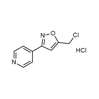 5-(Chloromethyl)-3-(pyridin-4-yl)isoxazole hydrochloride|CS-0443699
