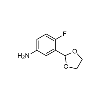 3-(1,3-Dioxolan-2-yl)-4-fluoroaniline|CS-0443805