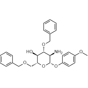 4-Methoxyphenyl 2-amino-3,6-di-O-benzyl-2-deoxy-β-D-glucopyranoside|CS-0443807