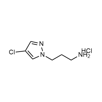 3-(4-Chloro-1H-pyrazol-1-yl)propan-1-amine hydrochloride|CS-0443906