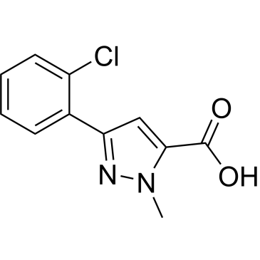 3-(2-Chlorophenyl)-1-methyl-1H-pyrazole-5-carboxylic acid|CS-0444157