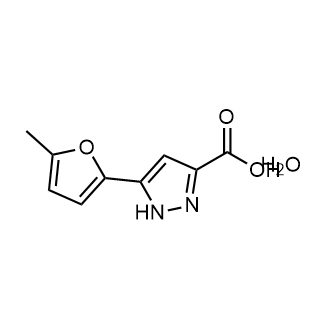 5-(5-Methylfuran-2-yl)-1H-pyrazole-3-carboxylic acid hydrate|CS-0444206