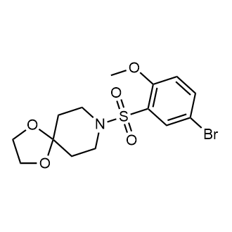 8-((5-Bromo-2-methoxyphenyl)sulfonyl)-1,4-dioxa-8-azaspiro[4.5]Decane|CS-0444208