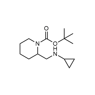 Tert-butyl 2-((cyclopropylamino)methyl)piperidine-1-carboxylate|CS-0444385