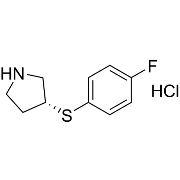 (R)-3-((4-fluorophenyl)thio)pyrrolidine hydrochloride|CS-0444395