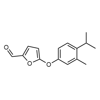 5-(4-Isopropyl-3-methylphenoxy)furan-2-carbaldehyde|CS-0444436
