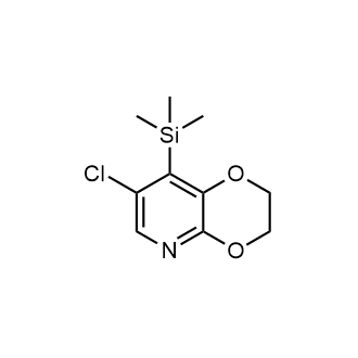 7-Chloro-8-(trimethylsilyl)-2,3-dihydro-[1,4]dioxino[2,3-b]pyridine|CS-0444492