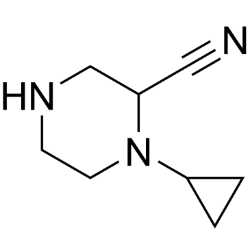1-Cyclopropylpiperazine-2-carbonitrile|CS-0444552