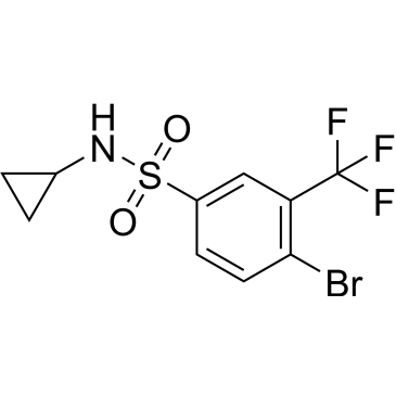 4-Bromo-N-cyclopropyl-3-(trifluoromethyl)benzenesulfonamide|CS-0444623