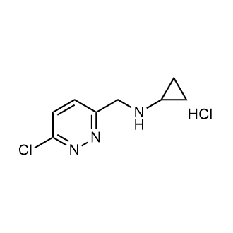 N-((6-chloropyridazin-3-yl)methyl)cyclopropanamine hydrochloride|CS-0444747