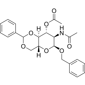 Benzyl 2-acetamido-4,6-O-benzylidene-2-deoxy-α-D-glucopyranoside 3-acetate|CS-0444890