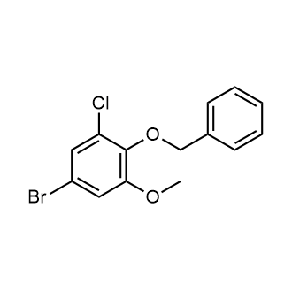 2-(Benzyloxy)-5-bromo-1-chloro-3-methoxybenzene|CS-0444908