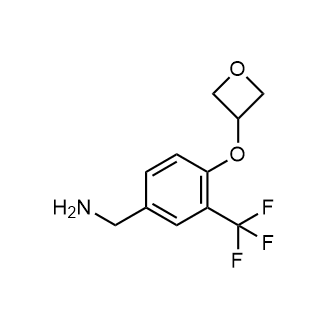 (4-(Oxetan-3-yloxy)-3-(trifluoromethyl)phenyl)methanamine|CS-0444956