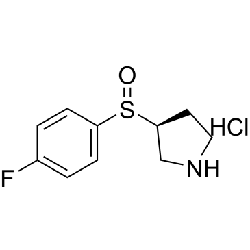 (3S)-3-((4-fluorophenyl)sulfinyl)pyrrolidine hydrochloride|CS-0445121