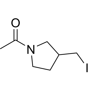 1-(3-(Iodomethyl)pyrrolidin-1-yl)ethan-1-one|CS-0445144
