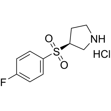 (S)-3-((4-fluorophenyl)sulfonyl)pyrrolidine hydrochloride|CS-0445211