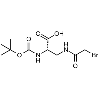 (S)-3-(2-bromoacetamido)-2-((tert-butoxycarbonyl)amino)propanoic acid|CS-0445258