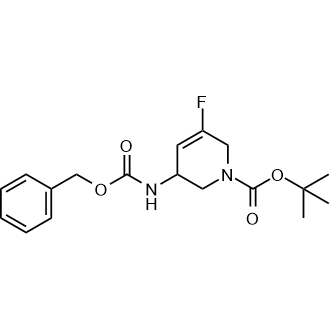 Tert-butyl 3-(((benzyloxy)carbonyl)amino)-5-fluoro-3,6-dihydropyridine-1(2H)-carboxylate|CS-0445261