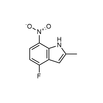 4-Fluoro-2-methyl-7-nitro-1H-indole|CS-0445284