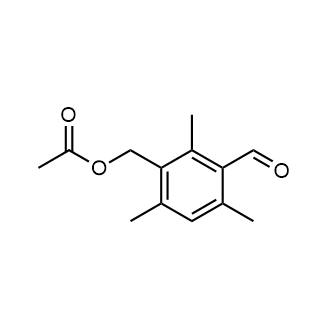 3-Formyl-2,4,6-trimethylbenzyl acetate|CS-0445403