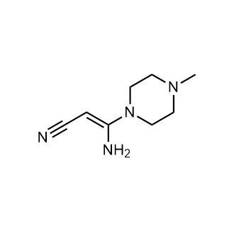 (E)-3-amino-3-(4-methylpiperazin-1-yl)acrylonitrile|CS-0445410