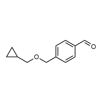 4-((Cyclopropylmethoxy)methyl)benzaldehyde|CS-0445524