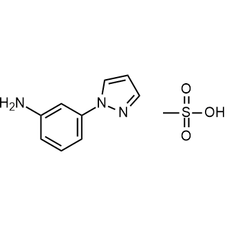 3-(1H-pyrazol-1-yl)aniline methanesulfonate|CS-0445804
