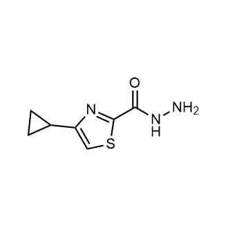 4-Cyclopropylthiazole-2-carbohydrazide|CS-0445886