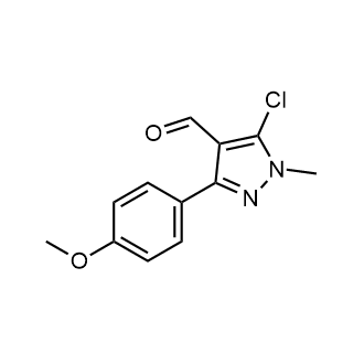 5-Chloro-3-(4-methoxyphenyl)-1-methyl-1H-pyrazole-4-carbaldehyde|CS-0445900
