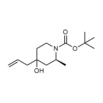 Tert-butyl (2S)-4-allyl-4-hydroxy-2-methylpiperidine-1-carboxylate|CS-0445901
